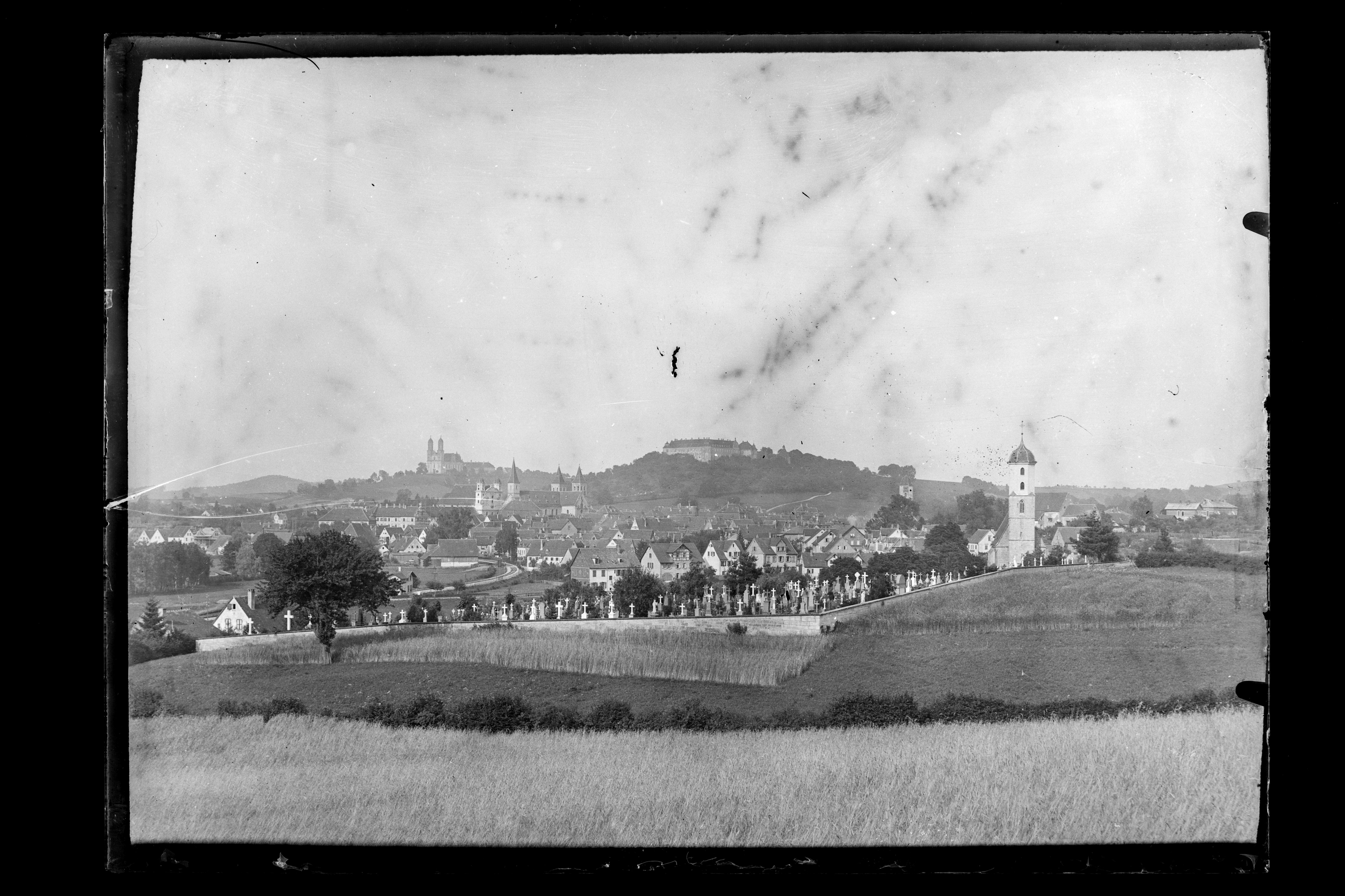 Panorama über Ellwangen