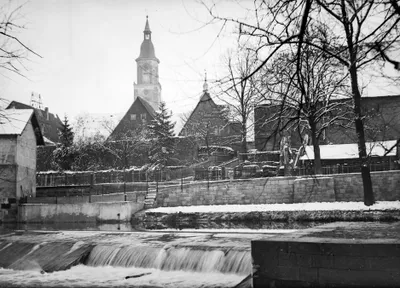 Jagststufe in Crailsheim