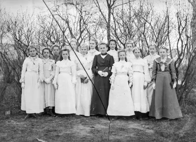 Kommunikanten Mädchen